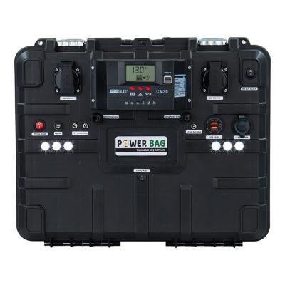 Bag-1200S Taşınabilir Solar Güç İstasyonu (Modifiye Sinüs) Siyah