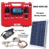 Bag-600TGK Güneş Panelli Taşınabilir Solar Güç İstasyonu (TAM Sinüs) Kırmızı